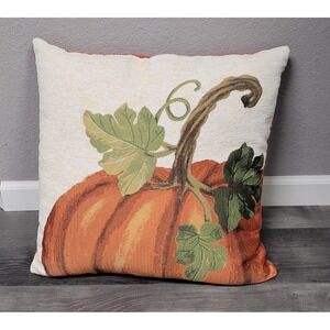 Oeko-Tex Great Pumpkin Decorative Pillow 18 x 18 inches Fall
